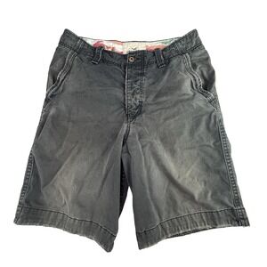 Hollister Shorts Vintage Y2K Men's 33 Cargo Surfer Heavy Baggy Dark‎ Gray